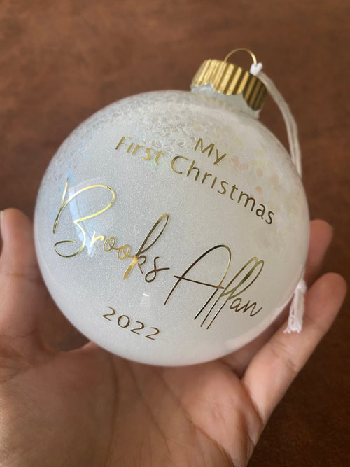 Baby's First Christmas Ornament