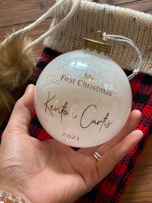 Baby's First Christmas Ornament