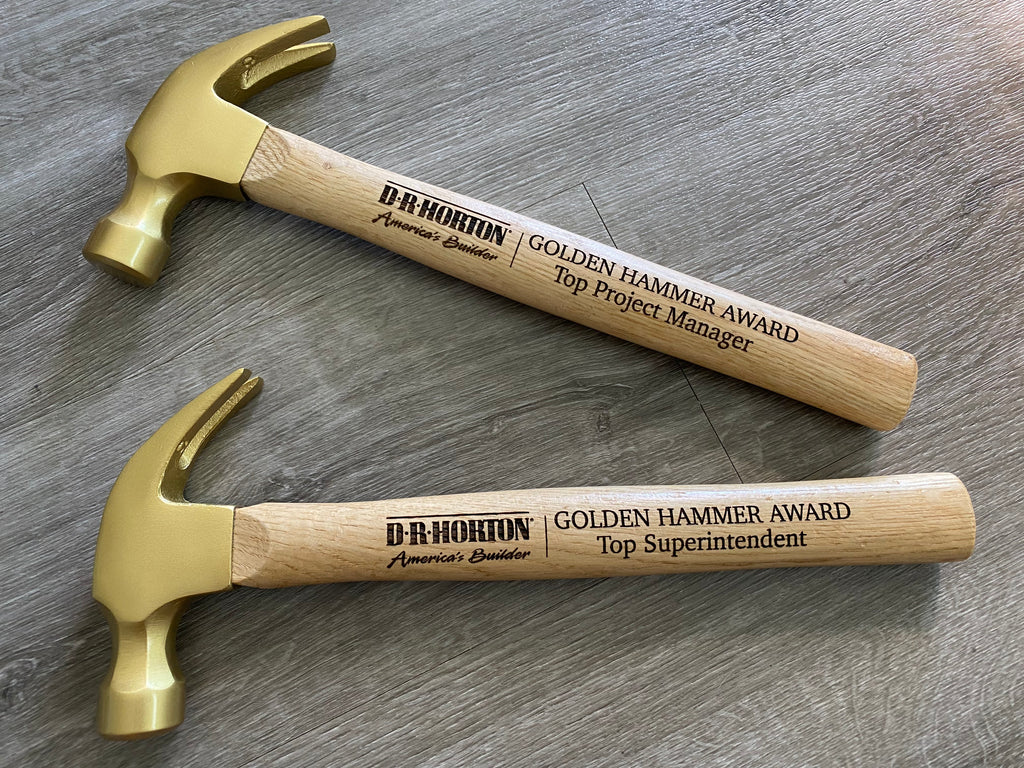 Laser Engraved Personalized Hammer
