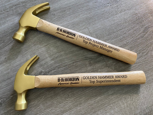 Laser Engraved Personalized Hammer